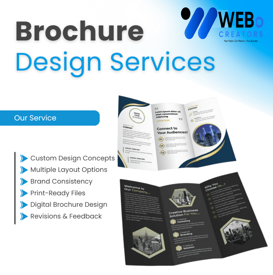 Brochure Design Service in Pakistan - Custom Brochures For Marketing
