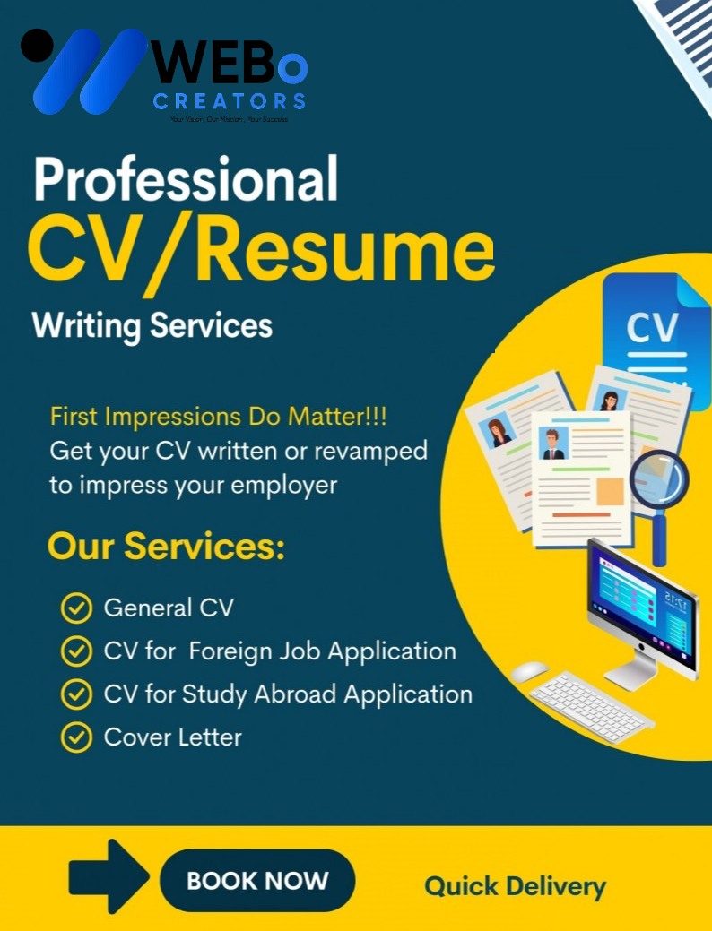 Resume Writing Service | CV, Linkedin Profile, Cover Letter, Reference Sheet in Pakistan
