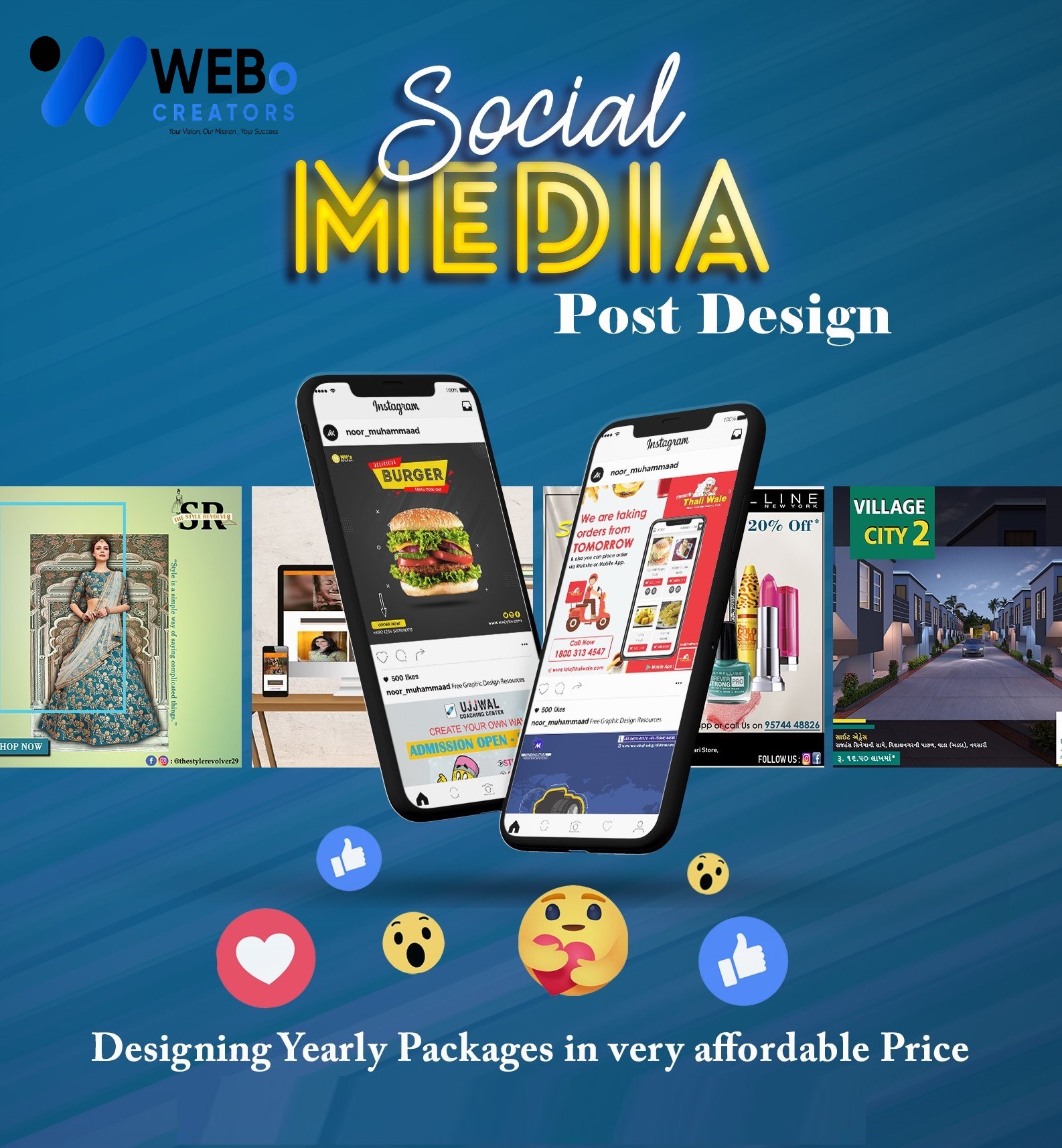 Social Media Post Design Services in Pakistan for Businesses and Brands