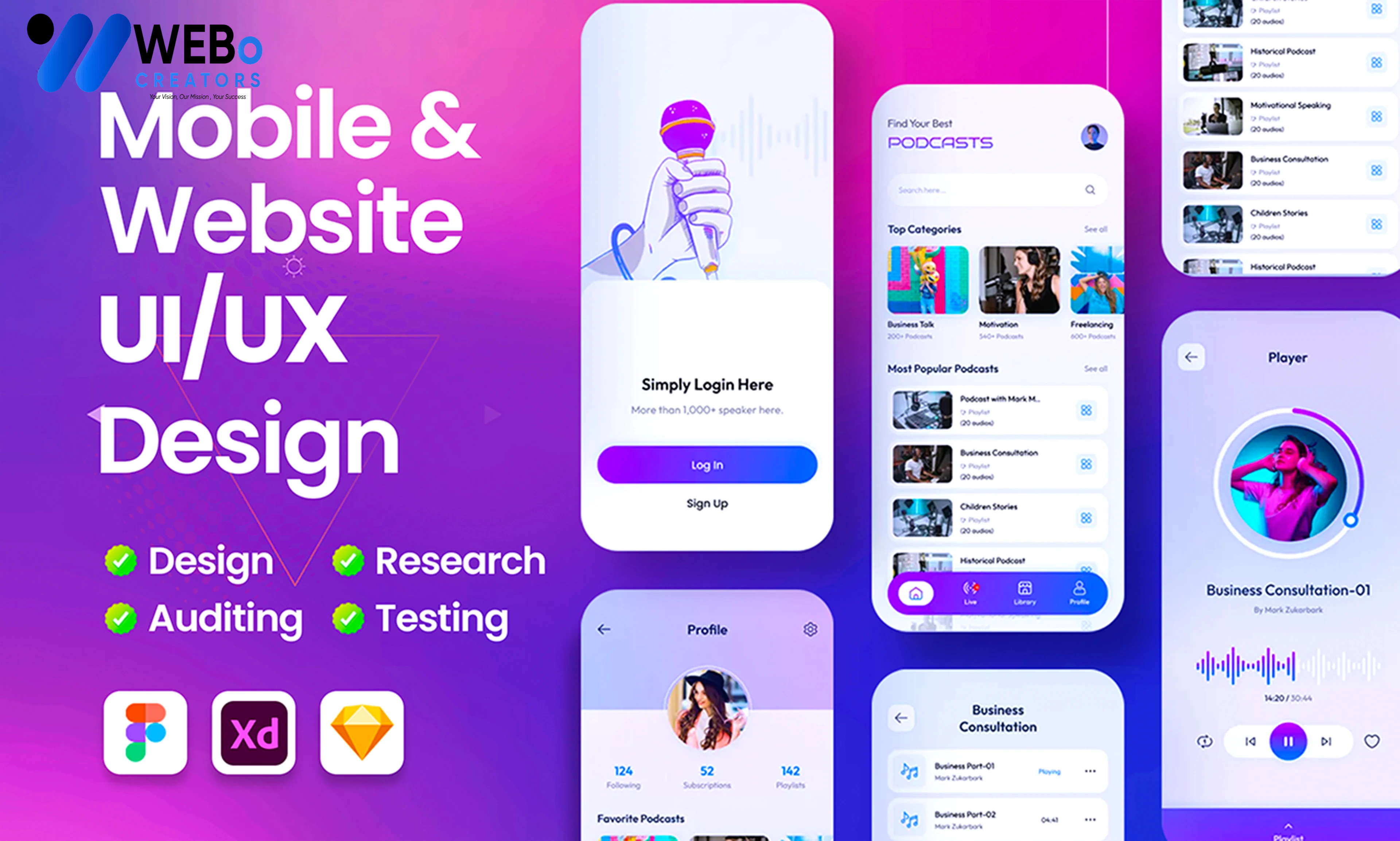 Flutter App UI/UX Design | Beautiful Flutter Interface Design in Pakistan